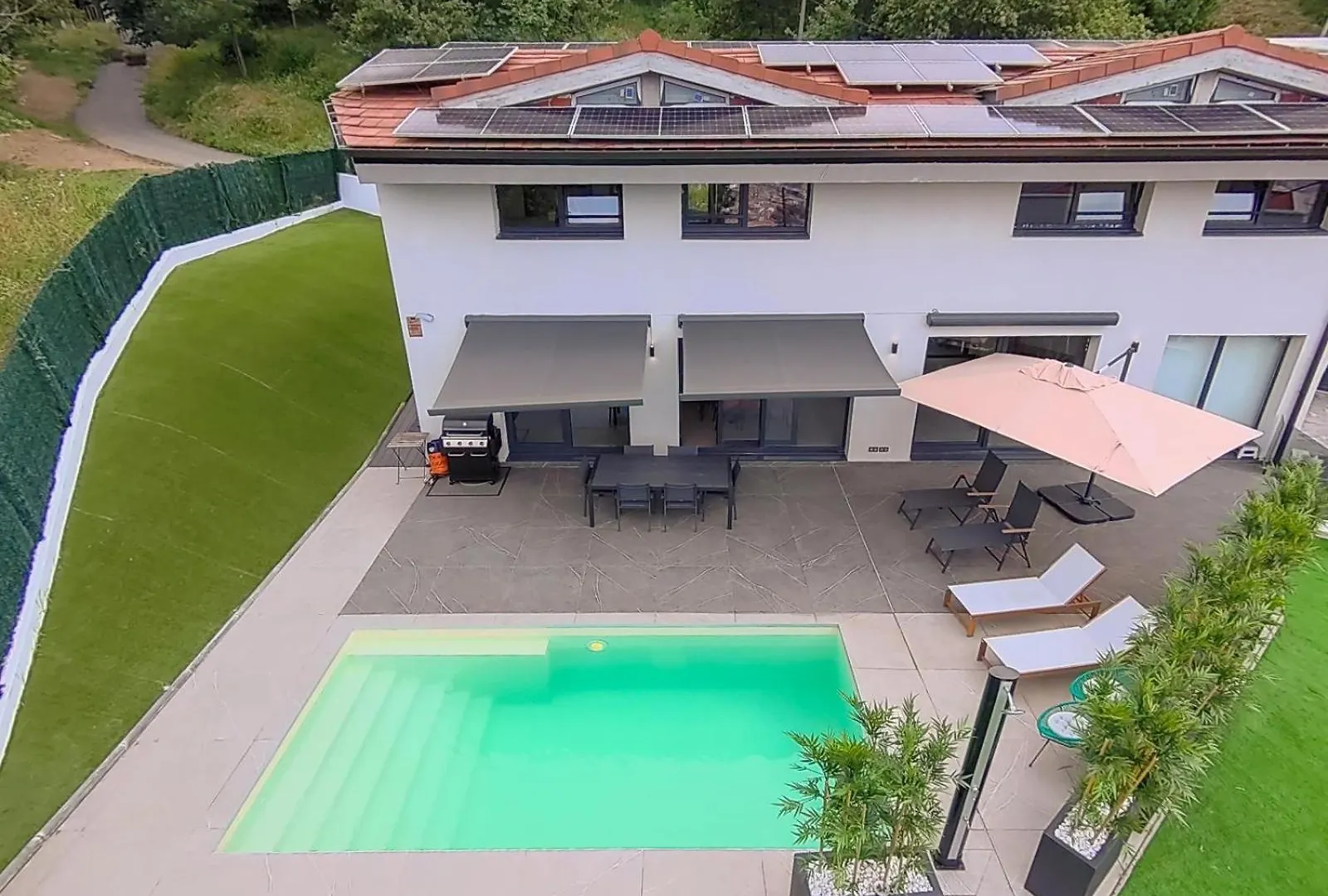 House With Pool And Panoramic View Of Bilbao Villa Holiday home